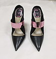 Ensemble, House of Dior (French, founded 1946), wool, silk, polyamide, elastane, leather, metal, French